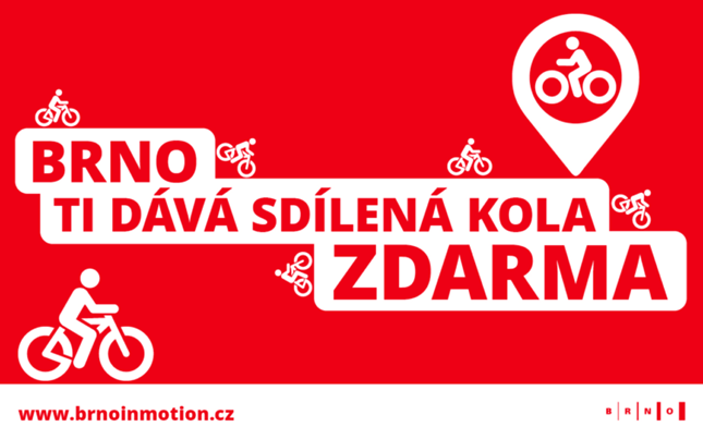 Brno podporuje bikesharing
